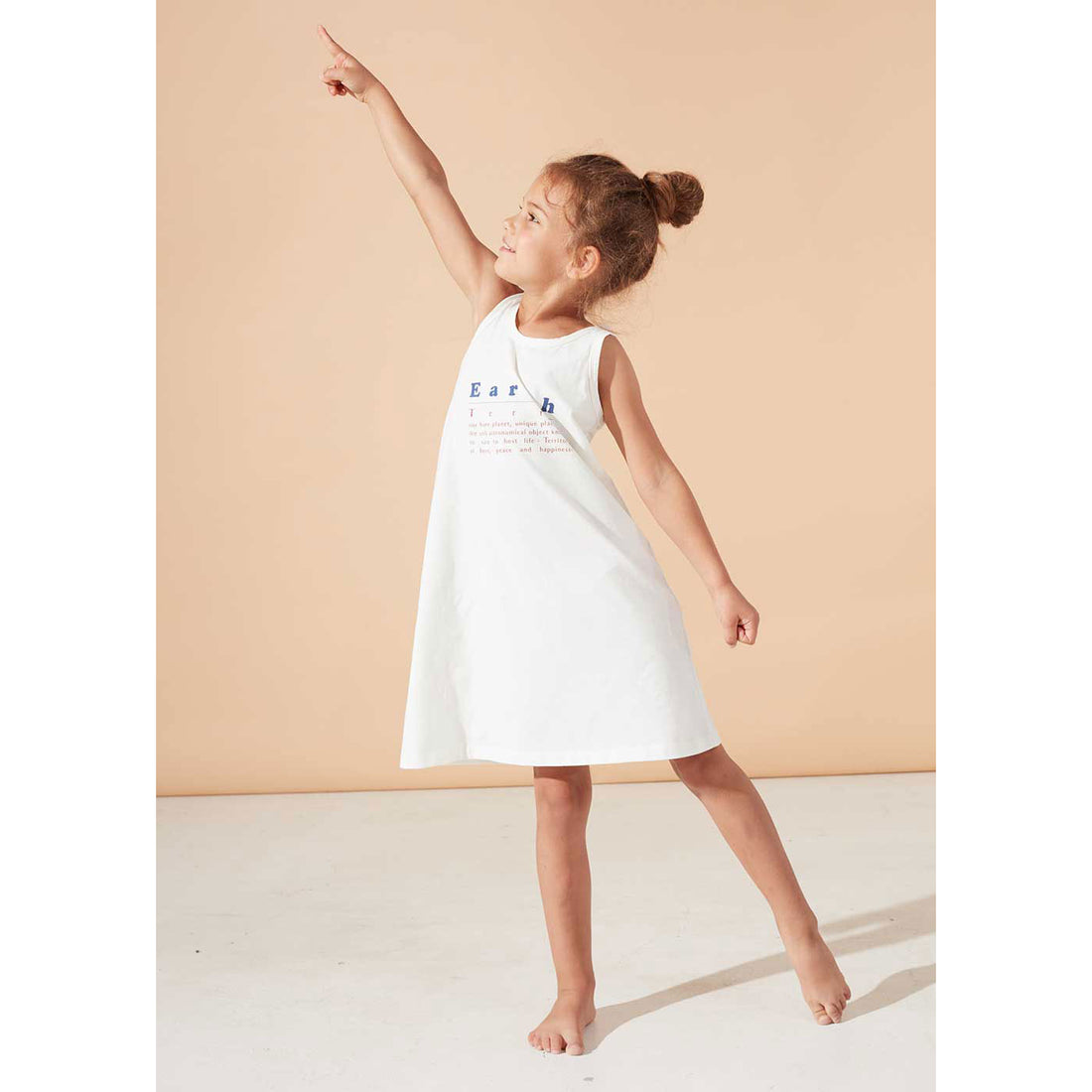 Kids on The Moon Moonbeam Tank Top Dress