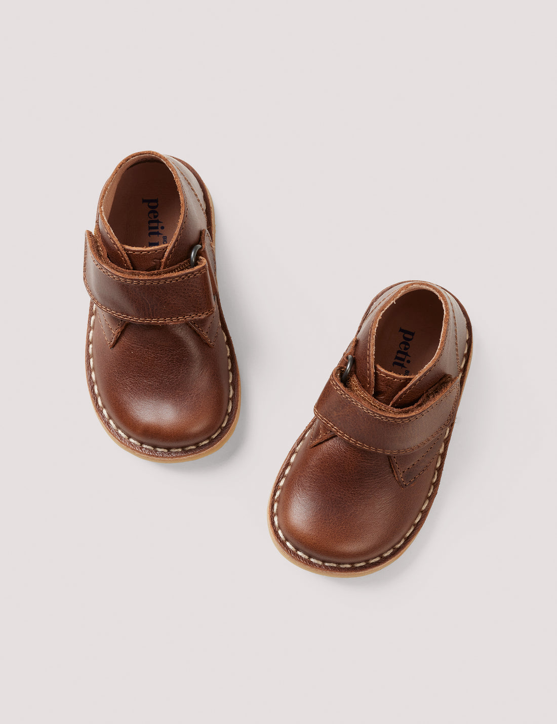 Petit Nord Hazelnut Desert Boot with Velcro