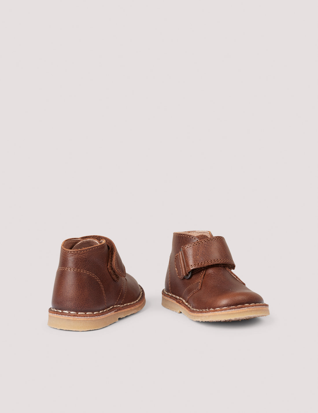 Petit Nord Hazelnut Desert Boot with Velcro