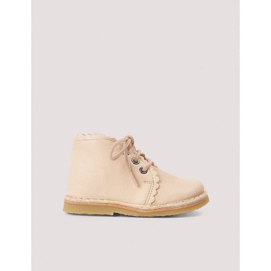 Petit Nord Cream Scallop Boot