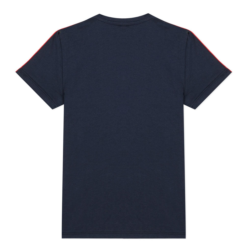 Paul Smith Junior Navy Sleeve Striped Aaron Tee