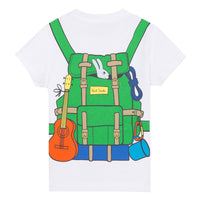Paul Smith Junior White Backpack Baby Tee