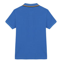 Paul Smith Junior Victoria Blue Sleeve Striped Arty Polo
