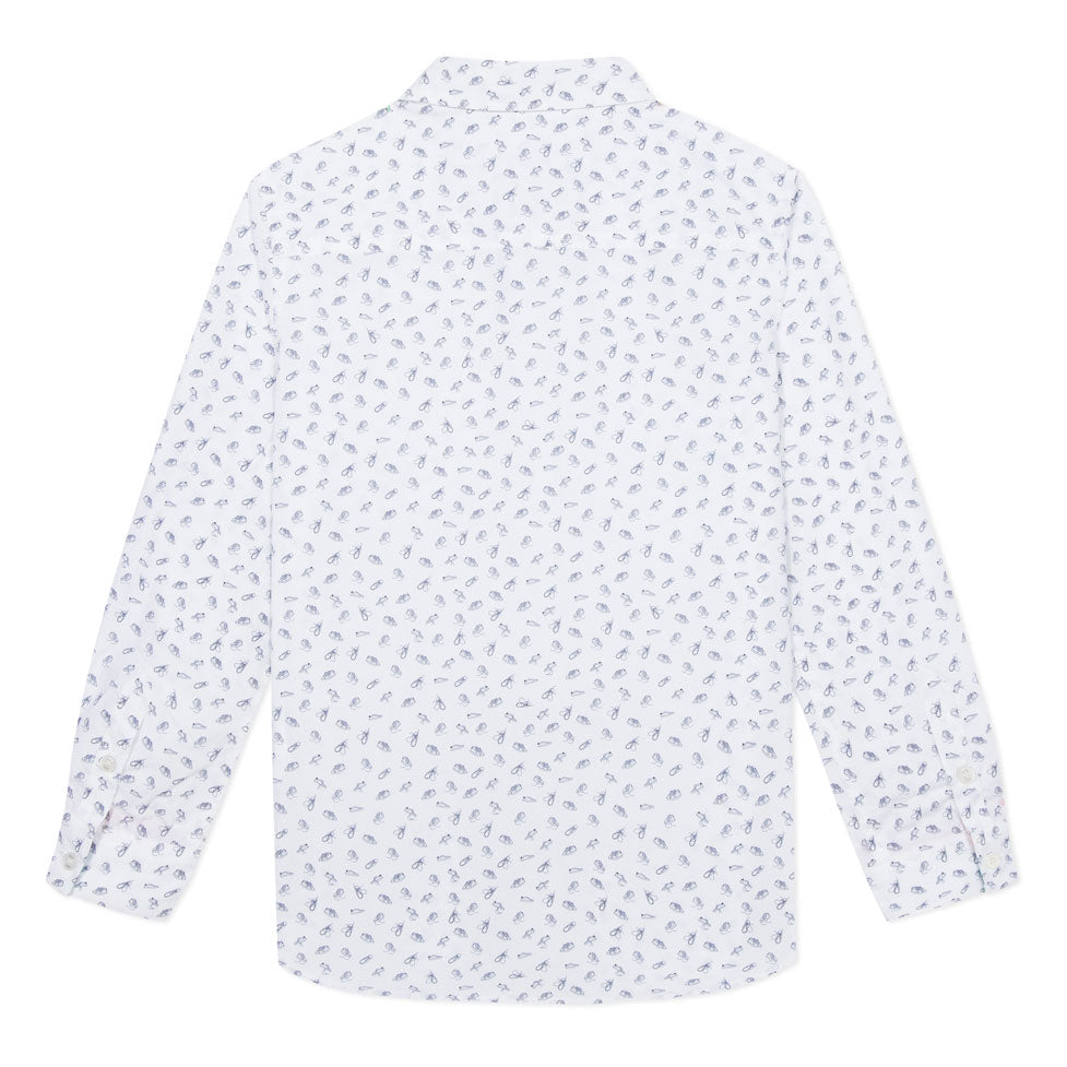 Paul Smith Junior White Sneakers Ancel Shirt
