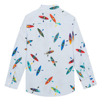 Paul Smith Junior Xenon Blue Kayak Austin Shirt