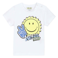 Kenzo Optic White Cali Party Baby Tee