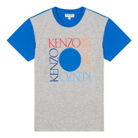 Kenzo Marl Grey Dragon Celebration Tee