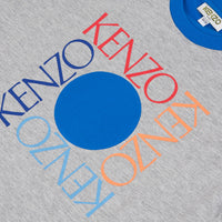 Kenzo Marl Grey Dragon Celebration Tee