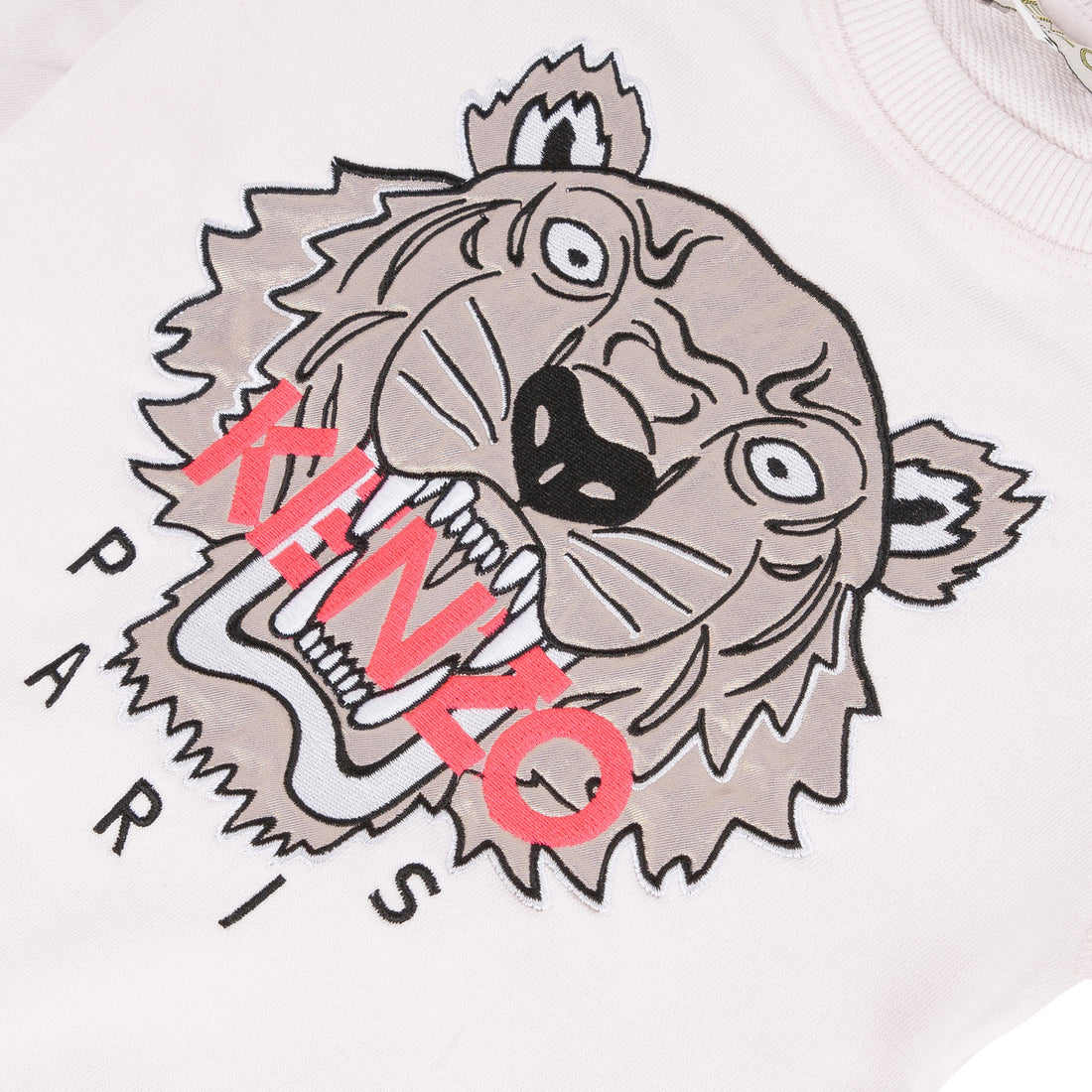 Kenzo Light Pink Tiger Sweatshirt