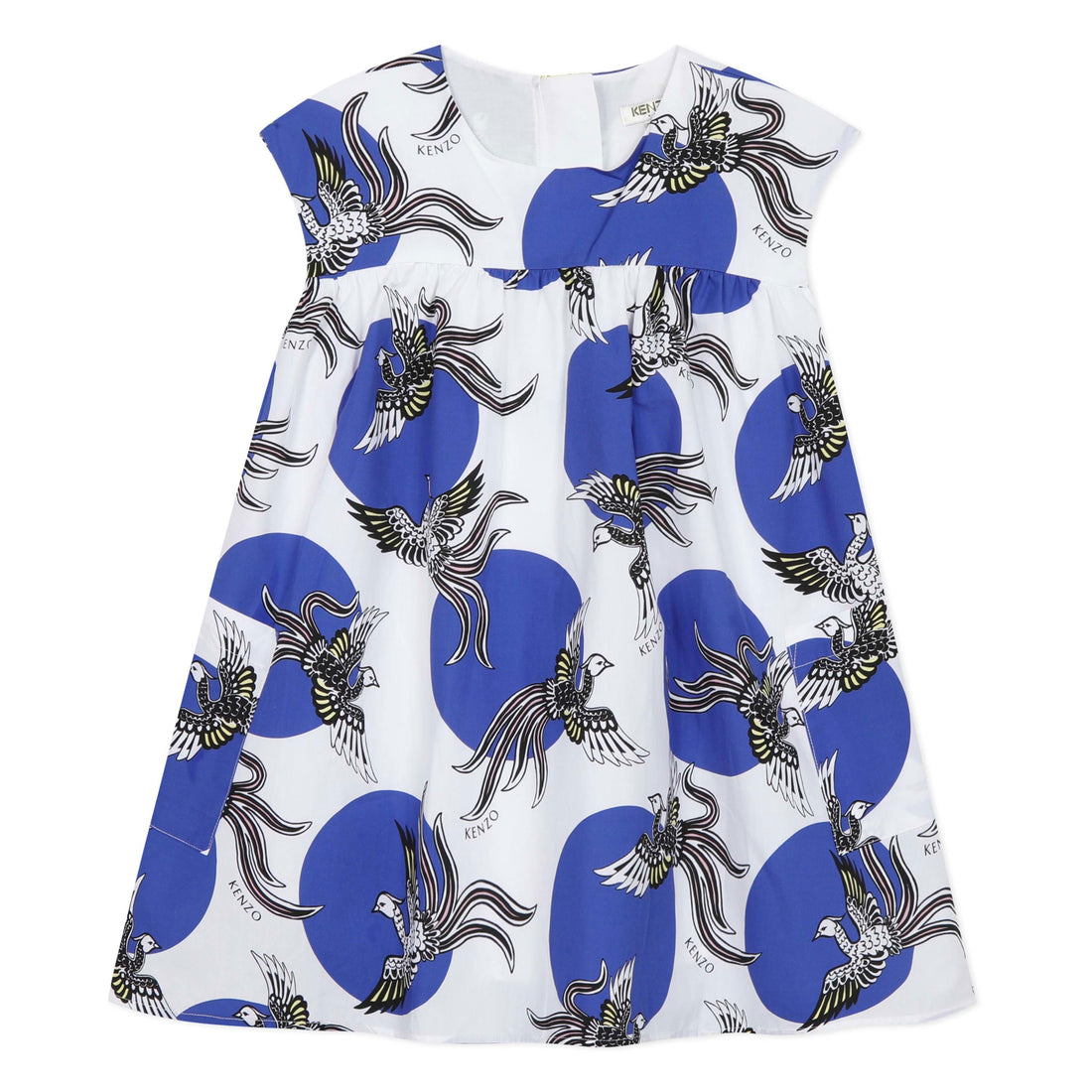 Kenzo Optic White Circle Phoenix Dress
