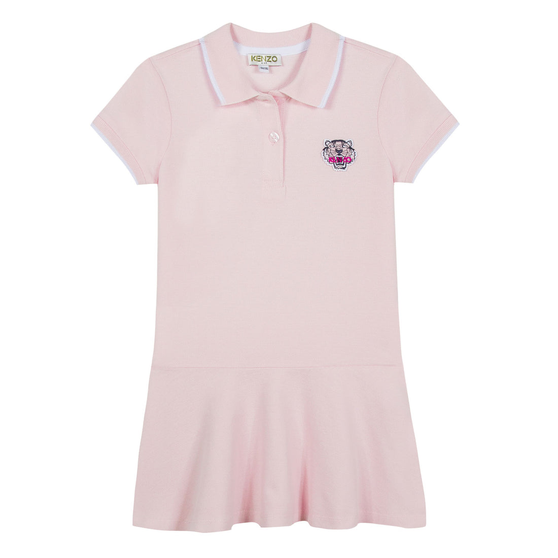 Kenzo Light Pink Basic Tennis Dress