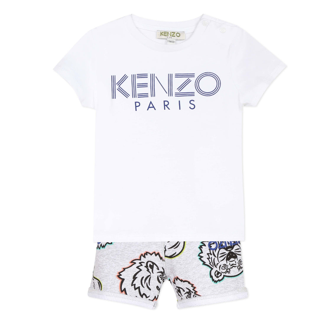 Kenzo Light Marl Grey Disco Jungle Set