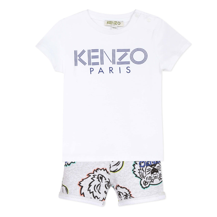 Kenzo Light Marl Grey Disco Jungle Set