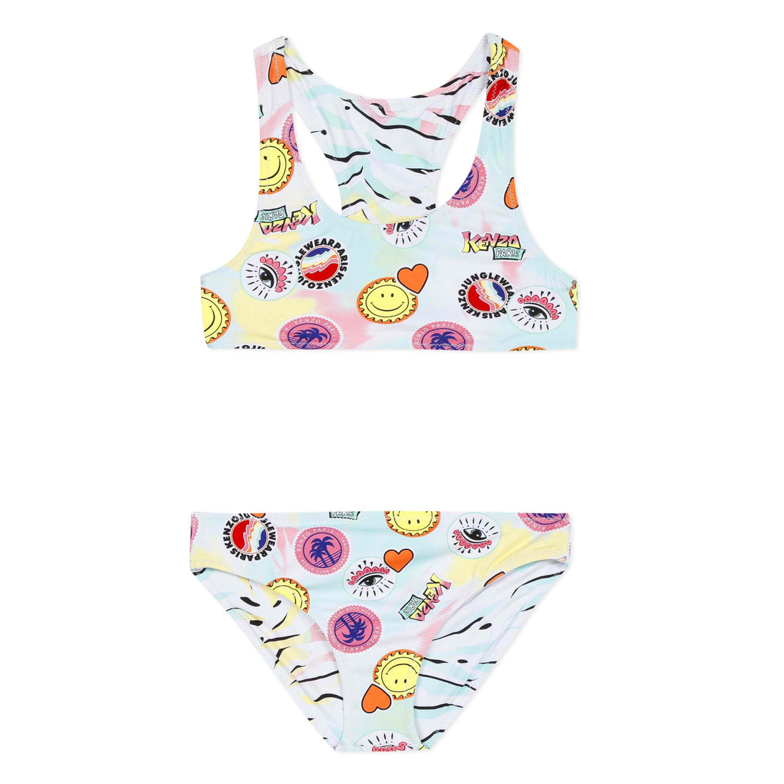 Kenzo Optic White Cali Party Bikini