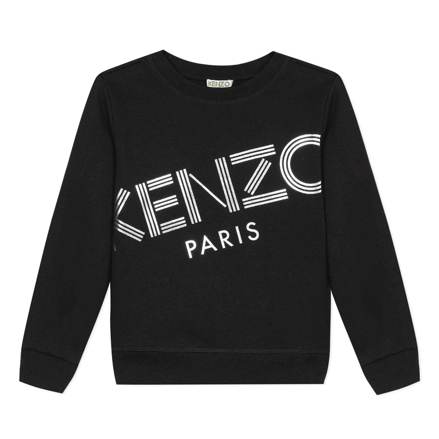Kenzo Black Classic Logo Sweatshirt