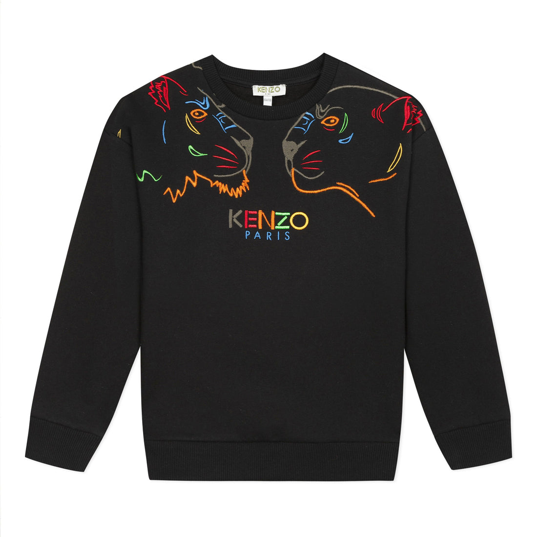 Kenzo Black Tiger Sketch Sweatshirt
