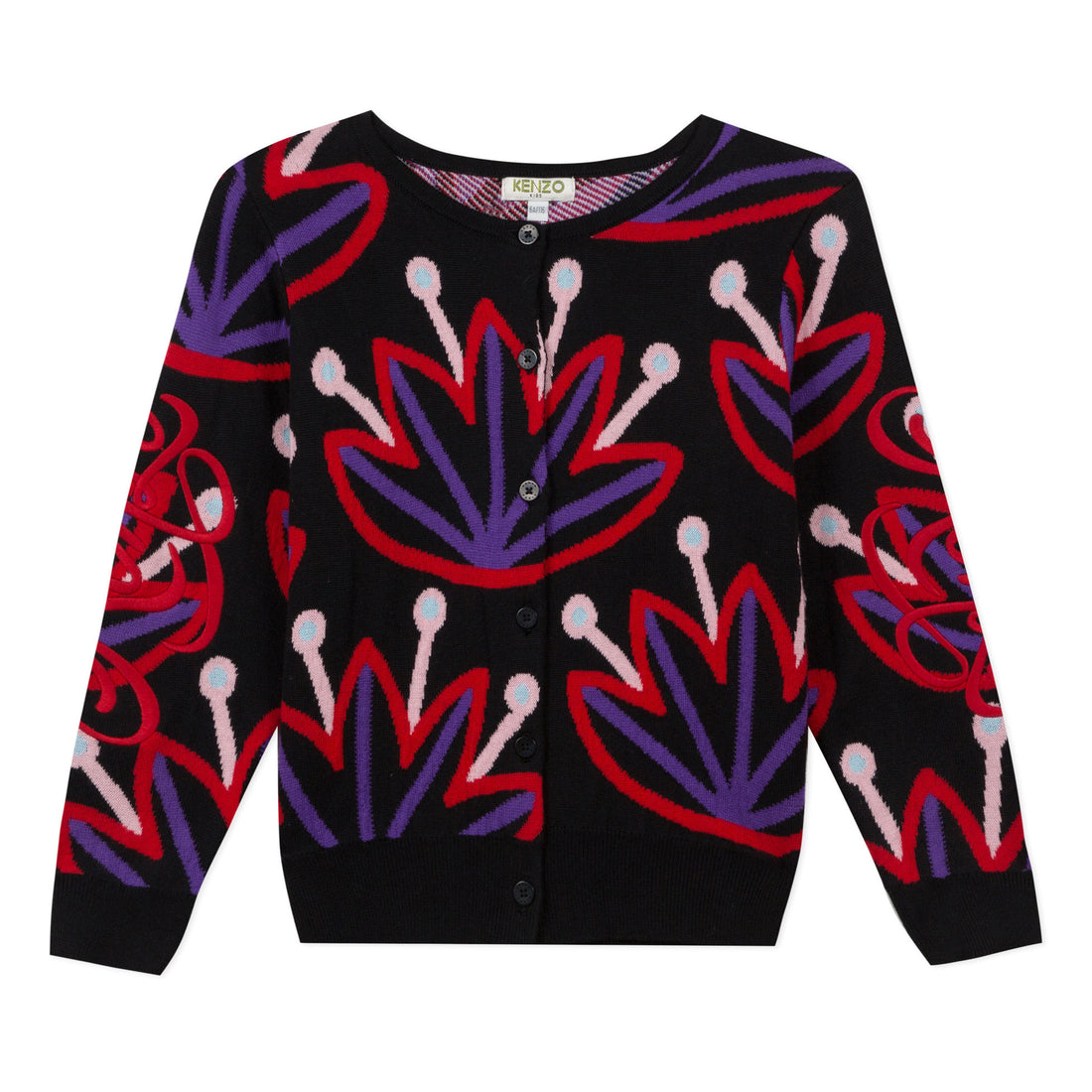 Kenzo Black Tokyo Cardigan