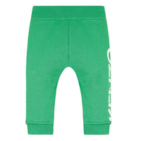 Kenzo Green Logo Baby Sweatpants