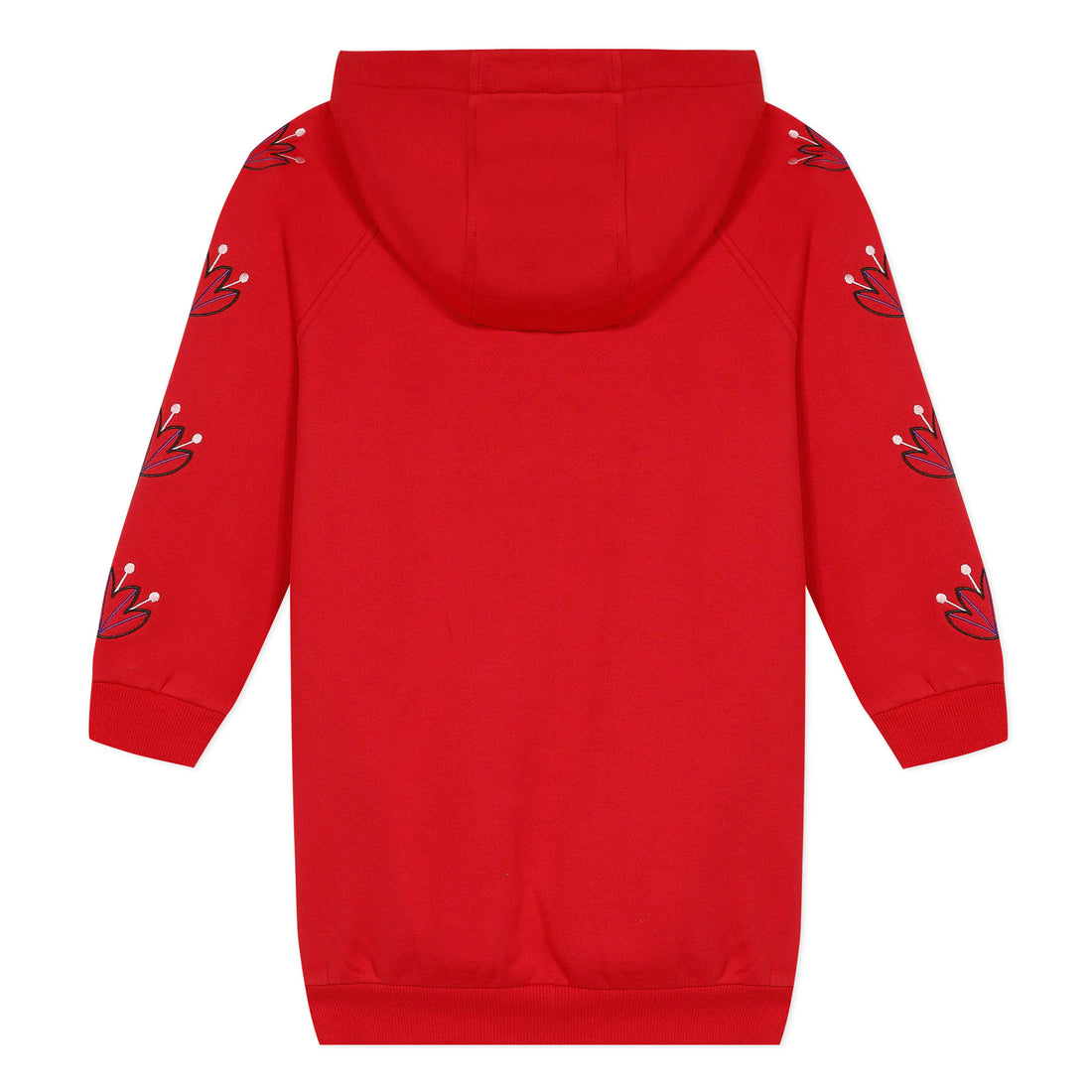 Kenzo Red Tiger Hooded Dress