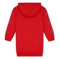 Kenzo Red Tiger Hooded Dress