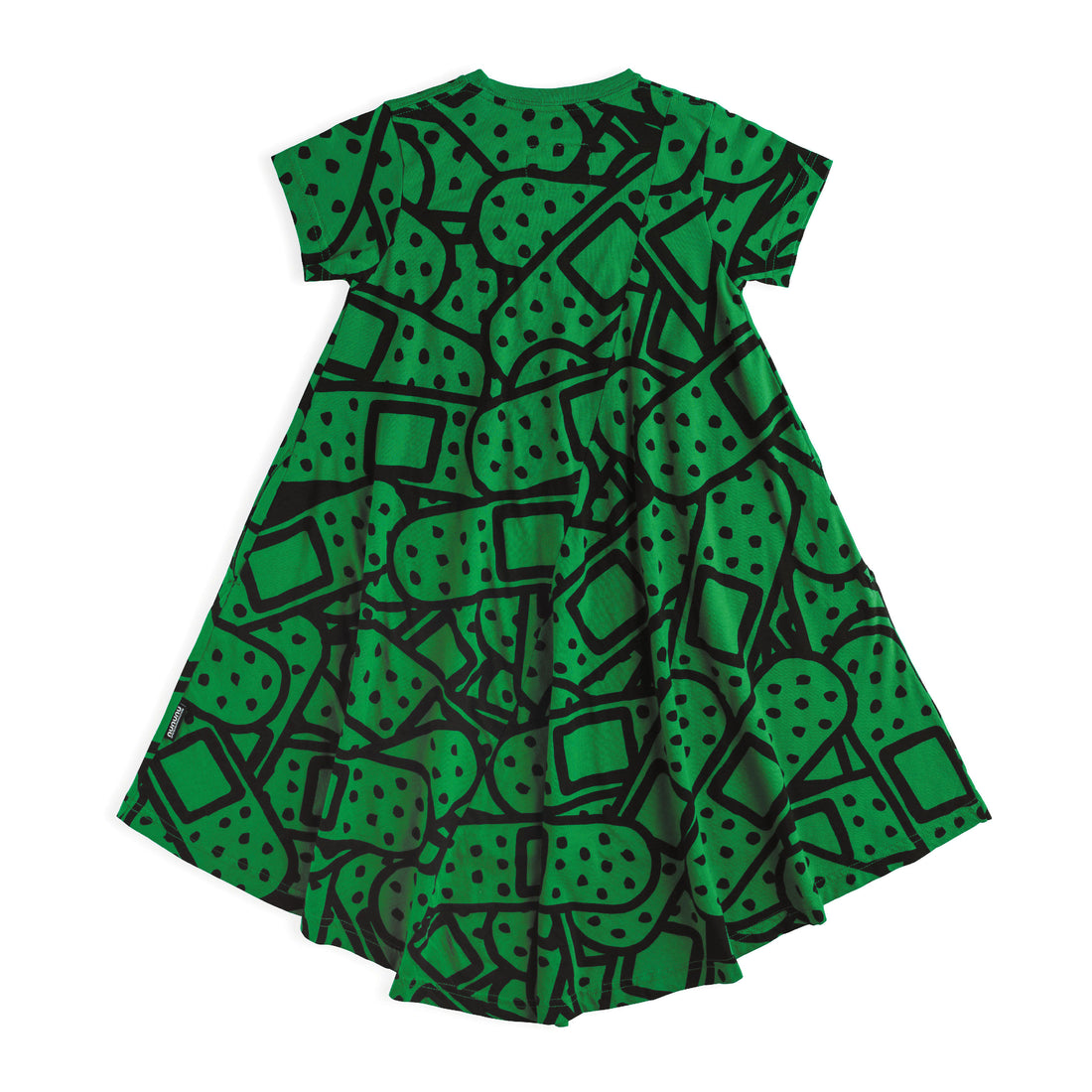 NUNUNU Moss Green 360 Bandaid Dress