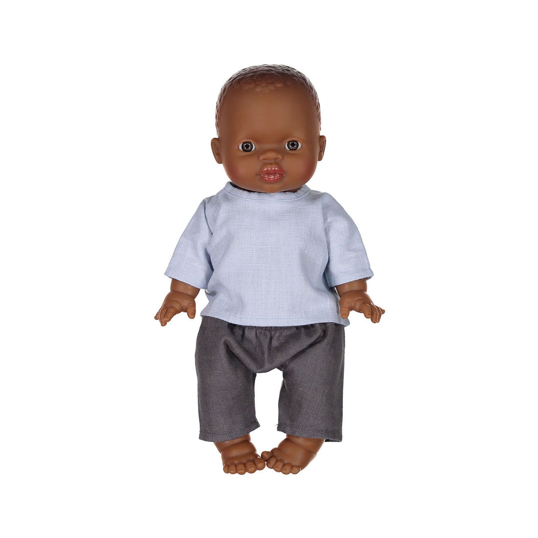 Minikane Pale Blue Gaston Linen Set