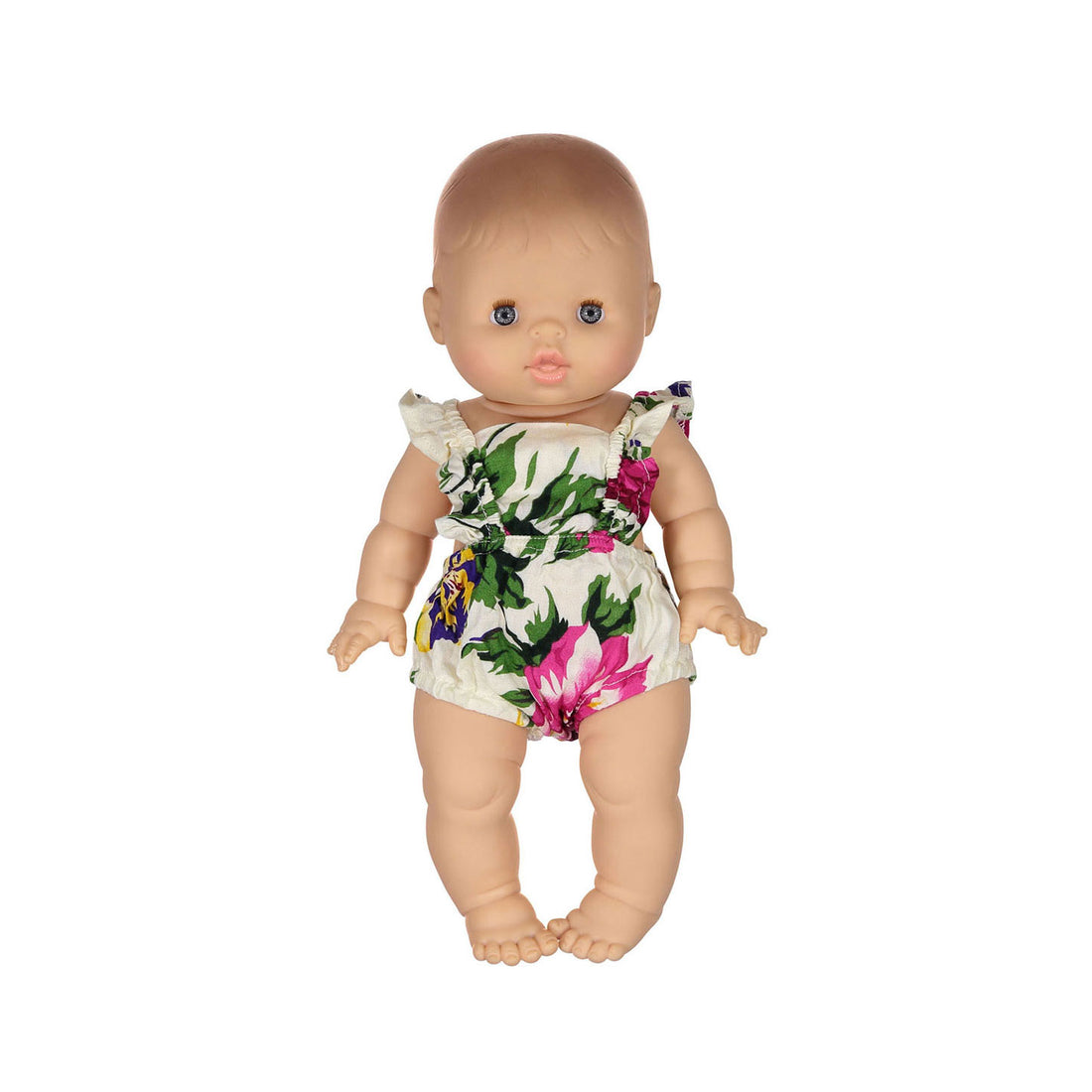 Minikane Floral Raspberry Lou Retro Romper