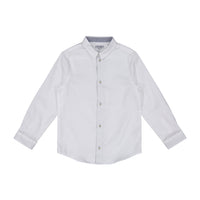Boys and Arrows White Graphic Contrast Shirt