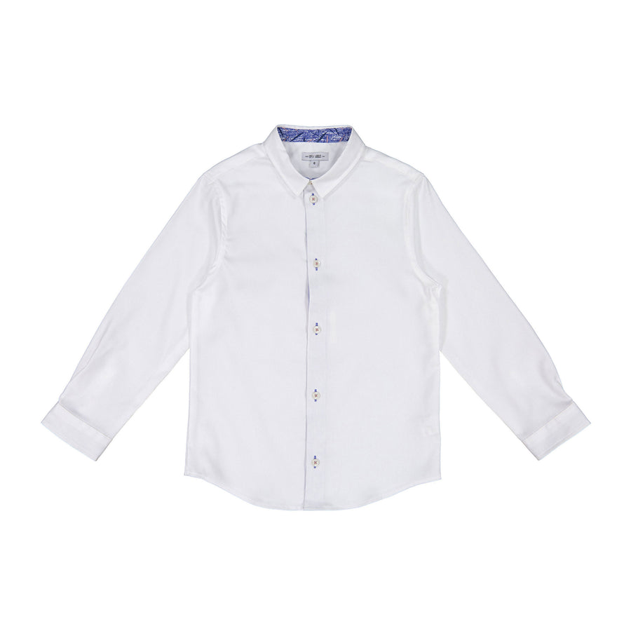 Boys and Arrows White Scribbles Contrast Shirt