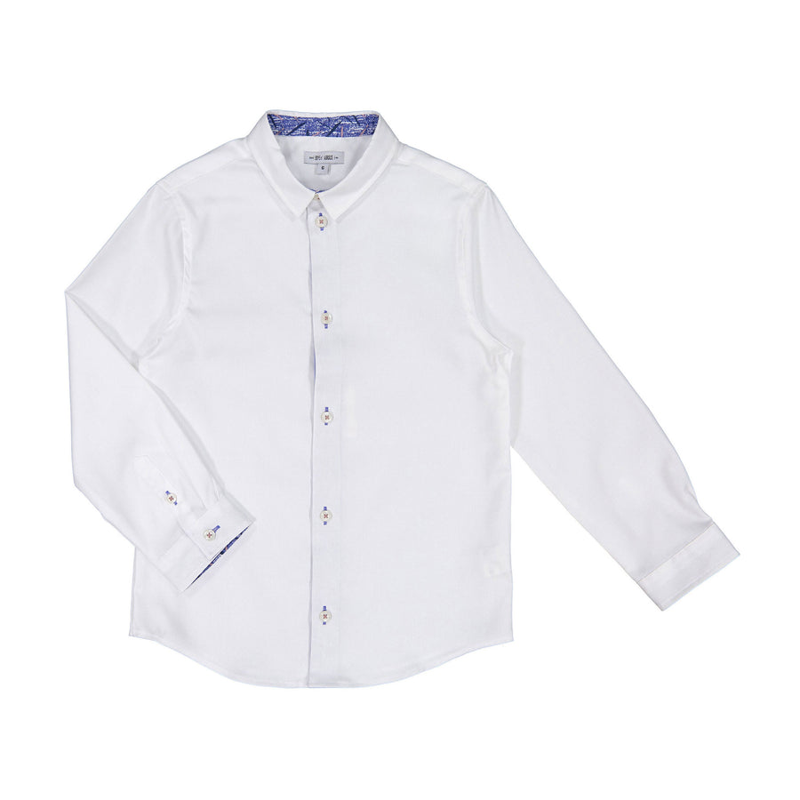 Boys and Arrows White Scribbles Contrast Shirt