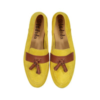 LADIDA Luggage Tassel Suede Loafers