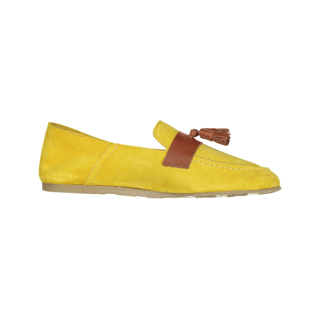 LADIDA Luggage Tassel Suede Loafers