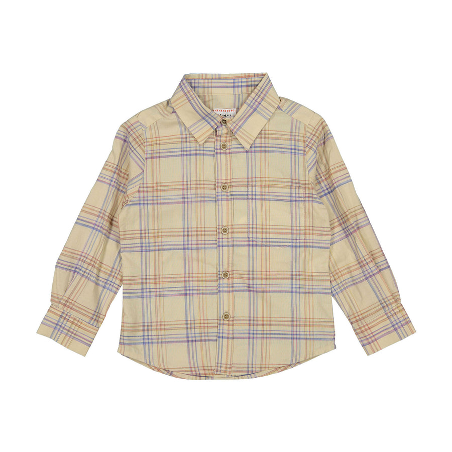 Morley Mokka Concord Plaid Shirt