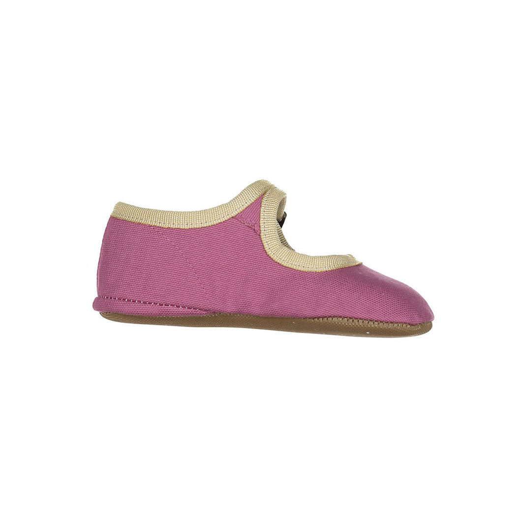 Pepe Antique Rose Canvas Mary Janes