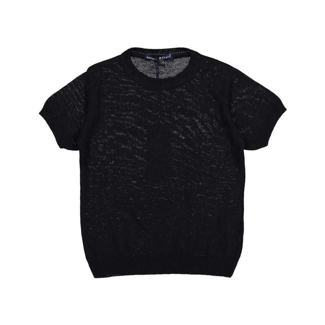 Manuelle Frank Blue Knit Top