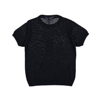 Manuelle Frank Blue Knit Top