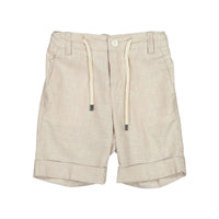 Manuelle Frank Beige Drawstring Shorts