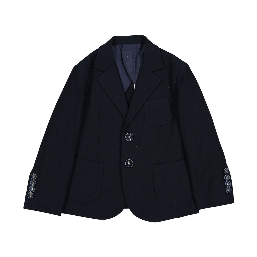 Manuelle Frank Navy Blazer