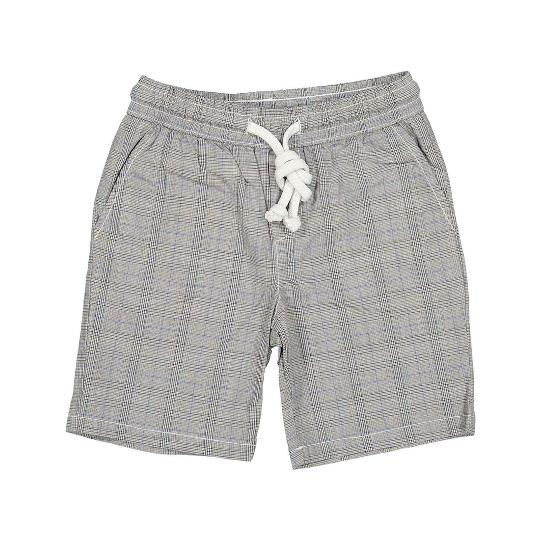 Nupkeet Grey Plaid Bermuda Sentero Shorts
