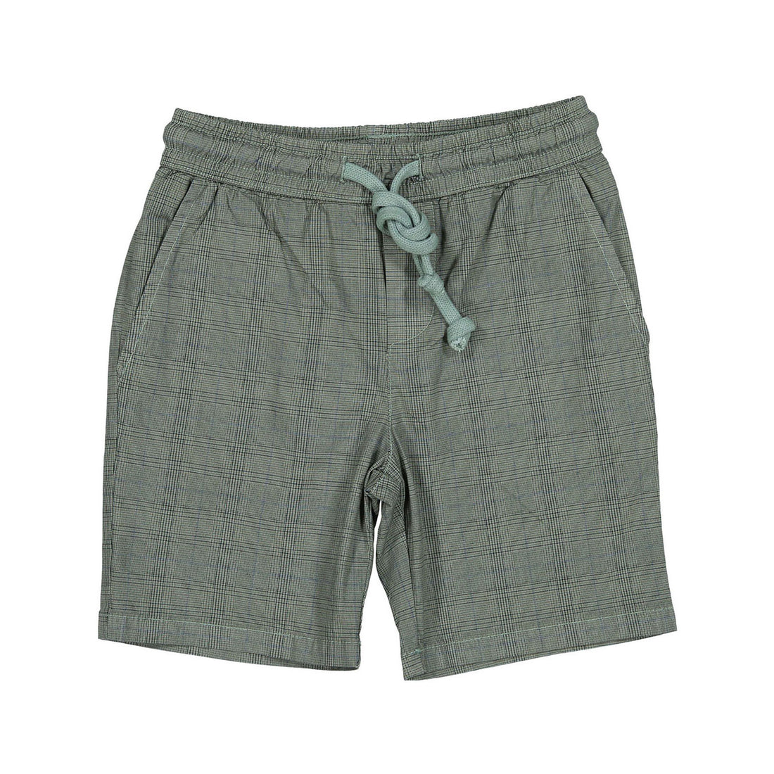 Nupkeet Green Plaid Bermuda Sentero Shorts
