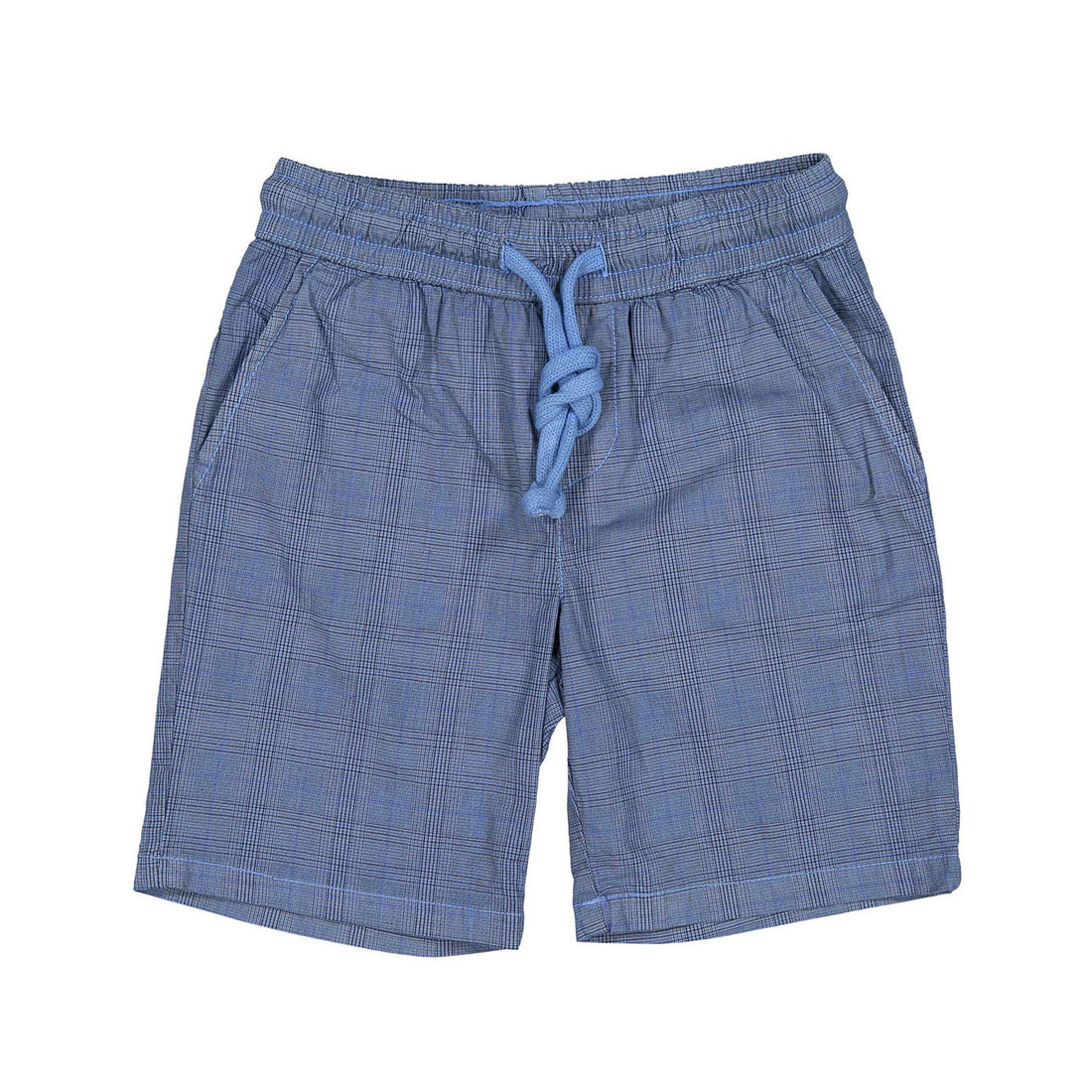 Nupkeet Blue Plaid Bermuda Sentero Shorts