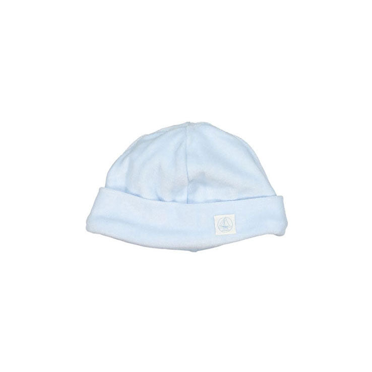 Petit Bateau Blue Velour Mapea Hat