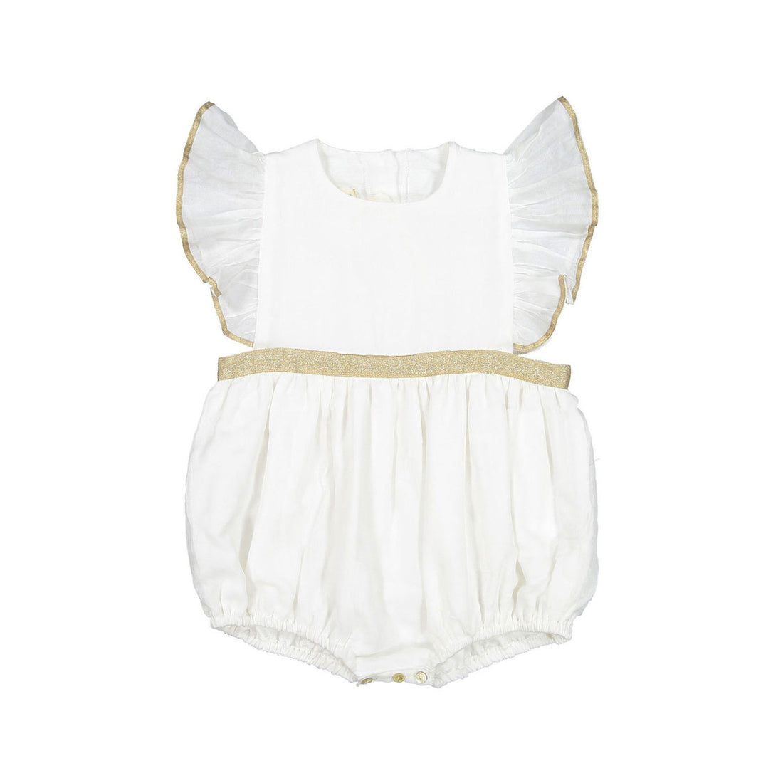 Cosmosophie White Hannah Romper