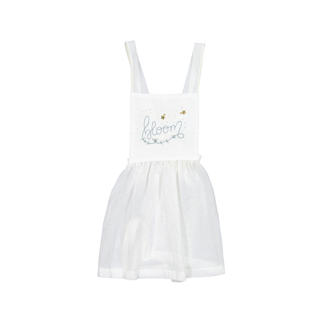 Cosmosophie White/Blue Bloom Dress