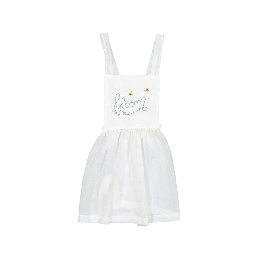 Cosmosophie White/Blue Bloom Dress