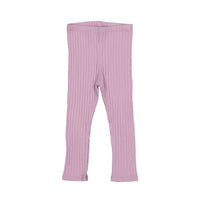 Ladida Lavender Ribbed Pajama Set