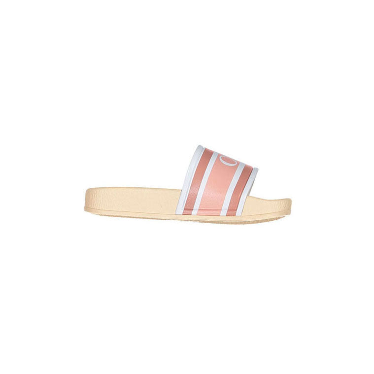 Chloe Dark Pink Logo Slides