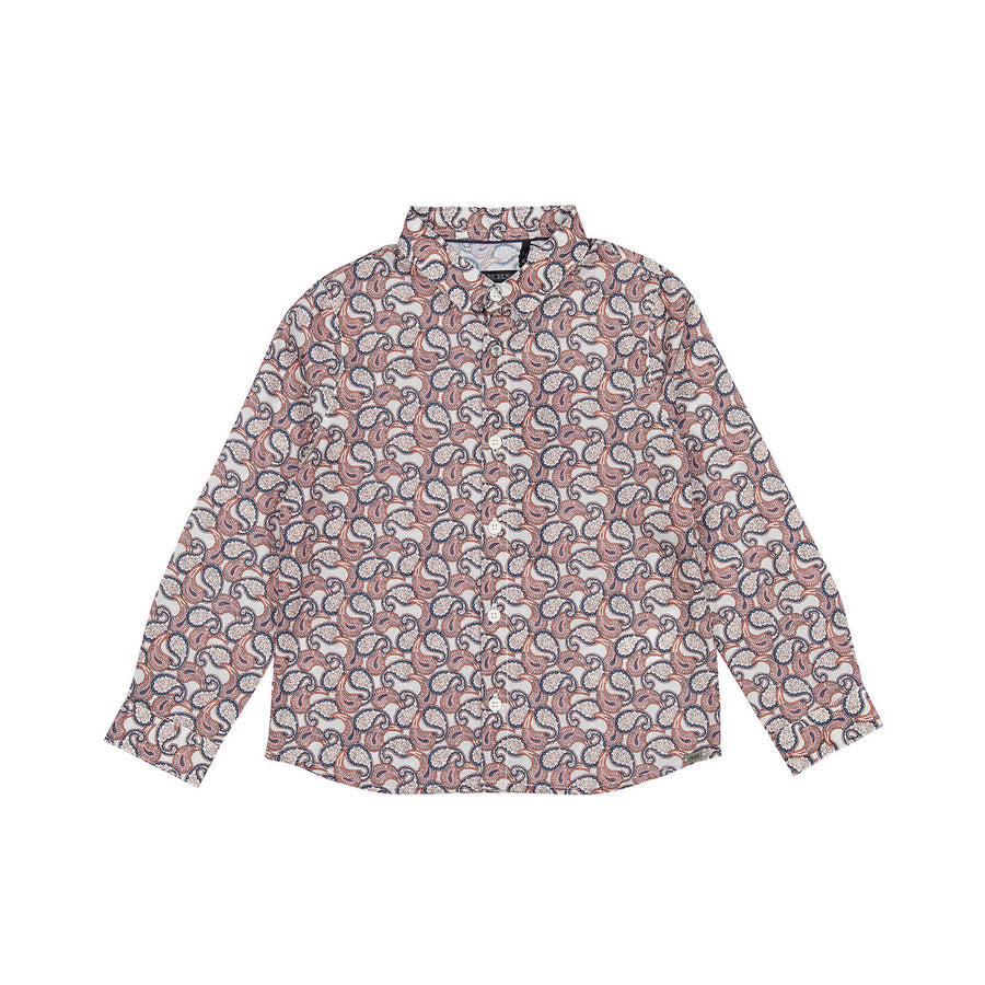 Ikks Red printed Button Down