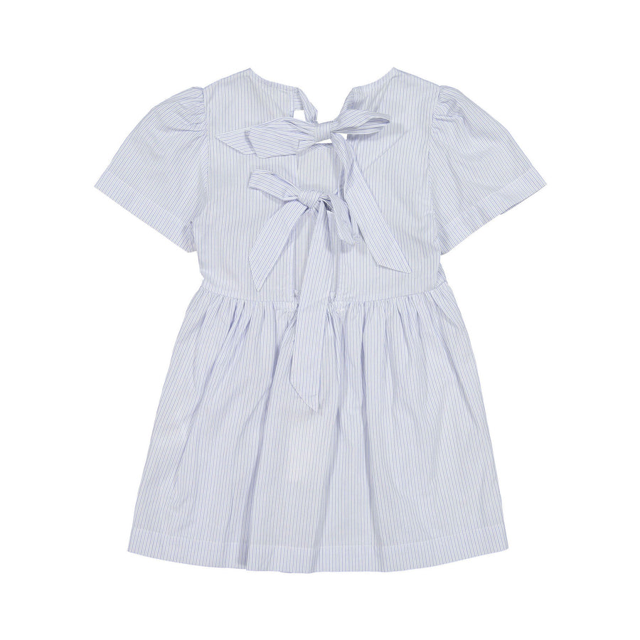 Designers Remix Blue Striped Umbria Dress