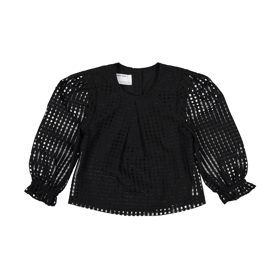 Designers Remix Black Molise Blouse
